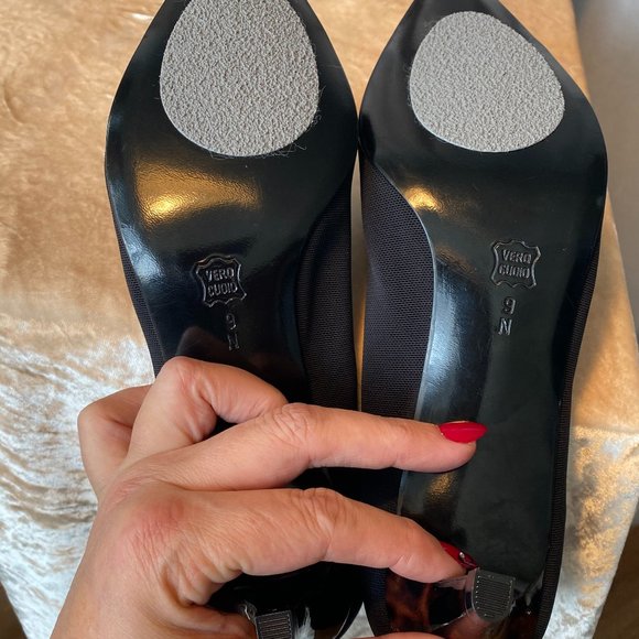 💋 4 FOR $50 / VANELI MESH AND PATENT HEELS (SZ 9N) (NEW) - Picture 5 of 9